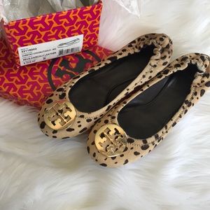 Tory Burch Reva Leather Flats